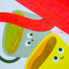 Affiche risographie 'Put The Kettle On'
