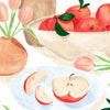 'Apples and tulips' poster