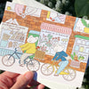Carte de souhaits City Bikers