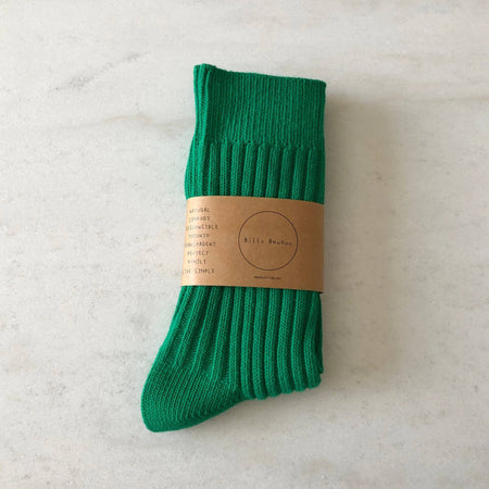 Chaussettes côtelées Forêt