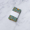 Square scarf with floral fields