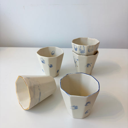 Gobelet à facettes en céramique [modèles variés]