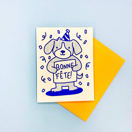 Carte de souhaits Bonne Fête