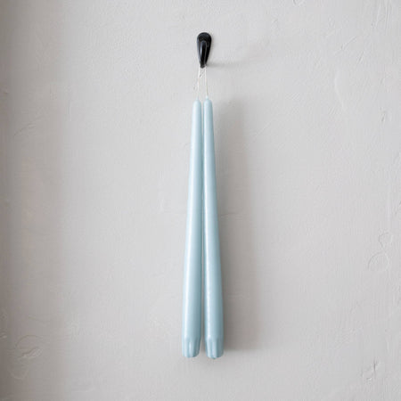 Duo de chandelles coniques Bleu clair