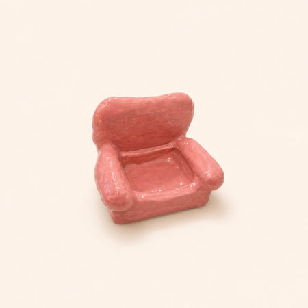 Vide-poches Fauteuil en céramique