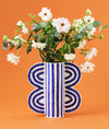 Grande vase en céramique Butterfly