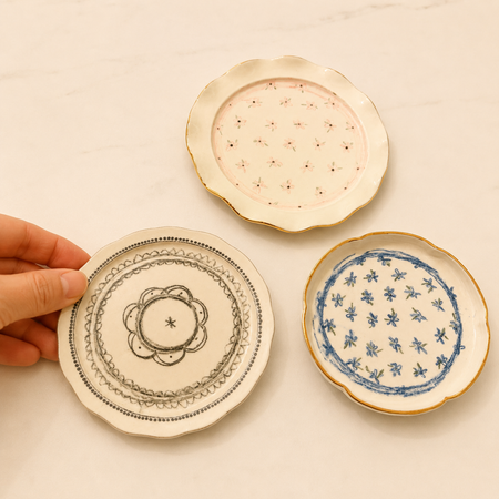 Mini assiette Heirloom [modèles variés]
