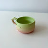 Petite tasse pois en céramique