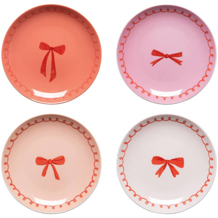 Assiettes nœud [couleurs variées]