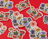 Autocollant Fleurs sauvages