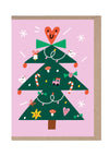 Carte de souhait Fun Christmas Tree