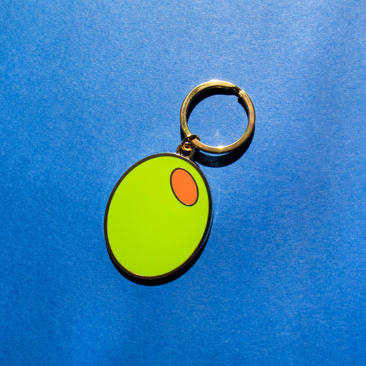 Olive keychain