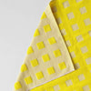 Linge à vaisselle carrés jaunes