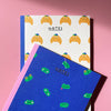 Carnet de notes Frog [pages blanches]