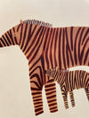 Affiche 'Zebra Family' [tel quel]