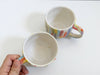 Tasse en céramique traits Arc-en-ciel