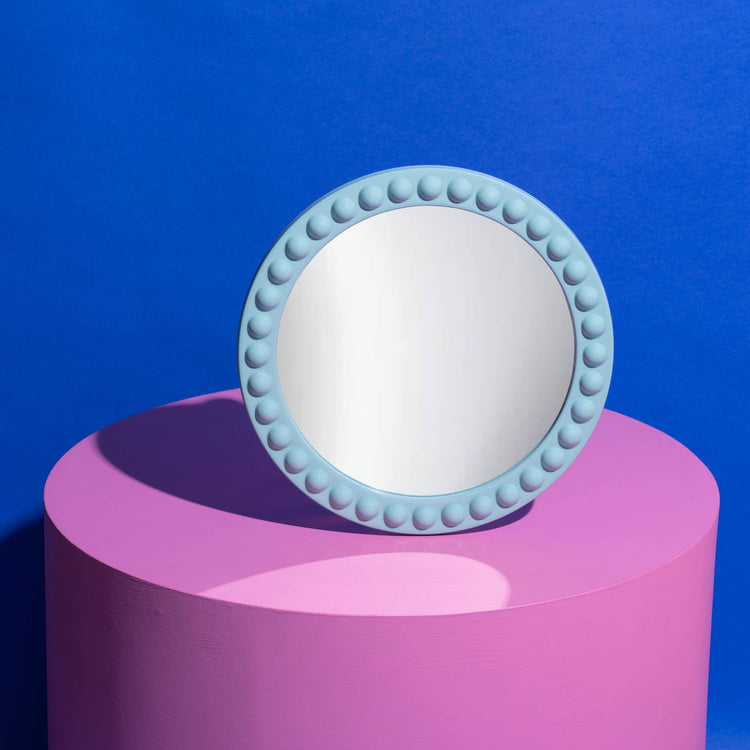 Miroir rond Peninsula menthe