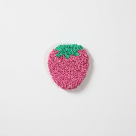 Pièce textile murale 'Strawberry'