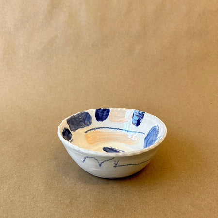 Abstract ceramic bowl no.401 