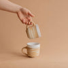 Tasse en grès Marbré