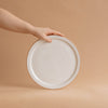 Assiettes et bols en grès Blanc [tailles variées]