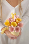 Tulipe en céramique [couleurs variées]
