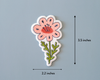 Patch thermocollant Fleur Rose