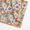 Foulard carré Floral orange