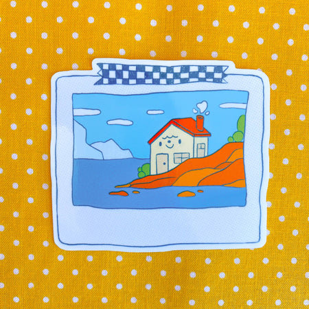 Autocollant House on the Hill