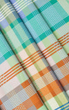 Nappe Wild Weave bleu-orange