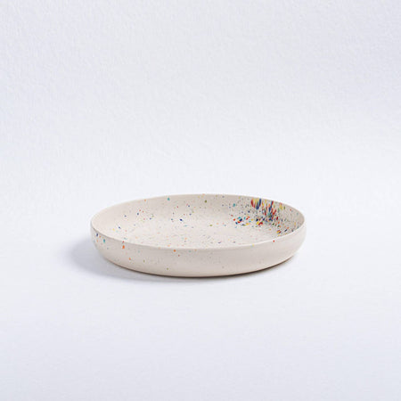 Party ceramic pasta plate 