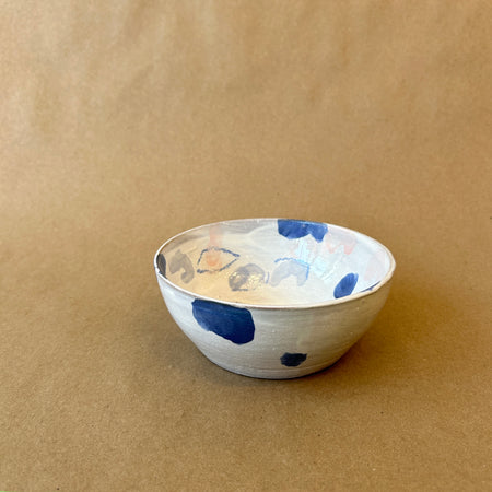 Abstract ceramic bowl no.402