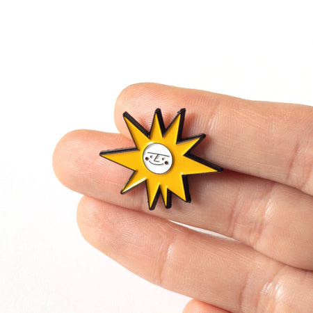 Épinglette Soleil Souriant