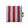 Sac réutilisable rayures Bleu & Rouge