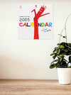 2026 Calendar by David Shrigley