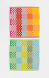 Ensemble de 2 débarbouillettes Damier