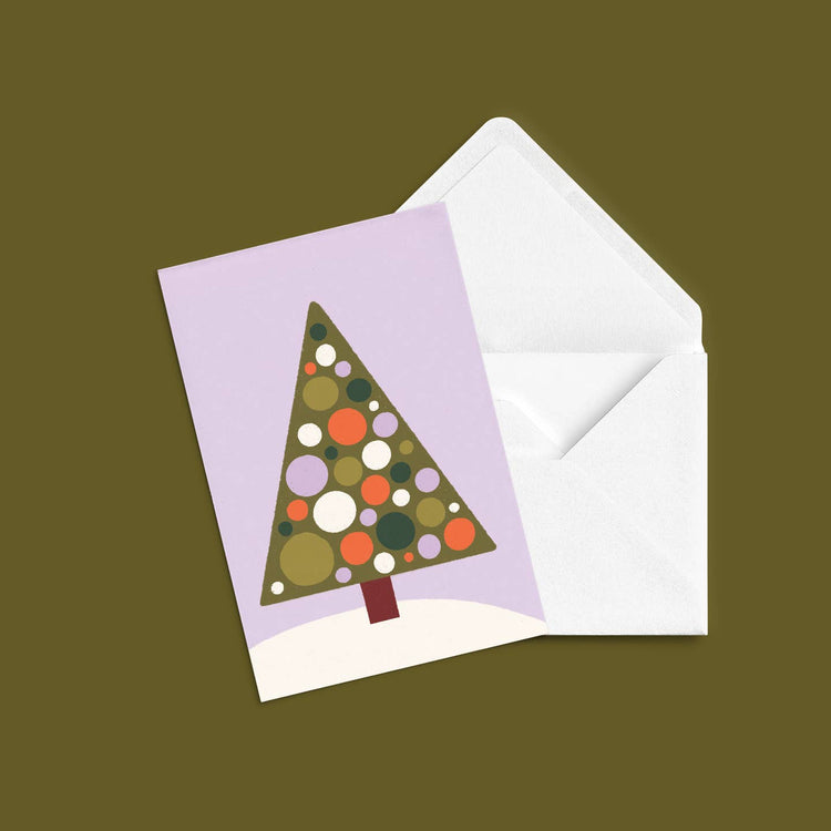 Carte de souhaits Sapin de Noël