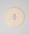 Small round wooden tray Cherries