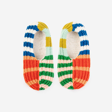 Striped slippers [various sizes]