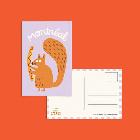 Squirrel Postcard