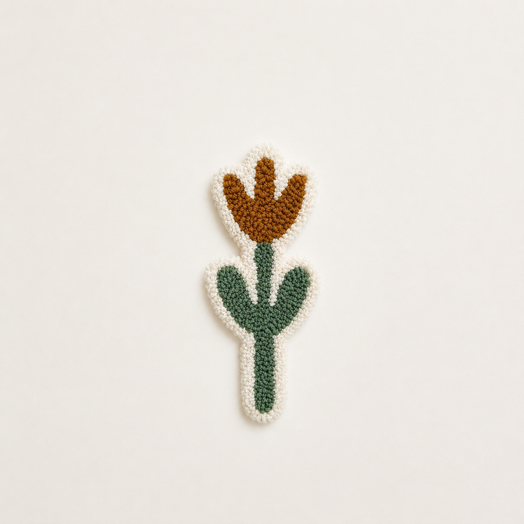 Pièce textile murale 'Mini Tulip'