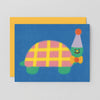 Carte de souhaits Tortue Festive
