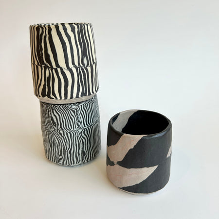 Tasse nerikomi N&B [modèles variés]