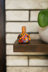 Mini Jester Blown Glass Vase