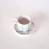 Tasse espresso et soucoupe amalfi menthe