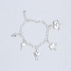 Bleeding Hearts Charm Bracelet