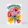 Carte de souhaits Congrats Flowers