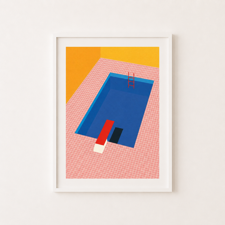 Affiche 'Backyard Pool'