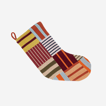 Chaussette de Noël Patchwork Désert