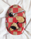 Plateau grande assiette Red Checks